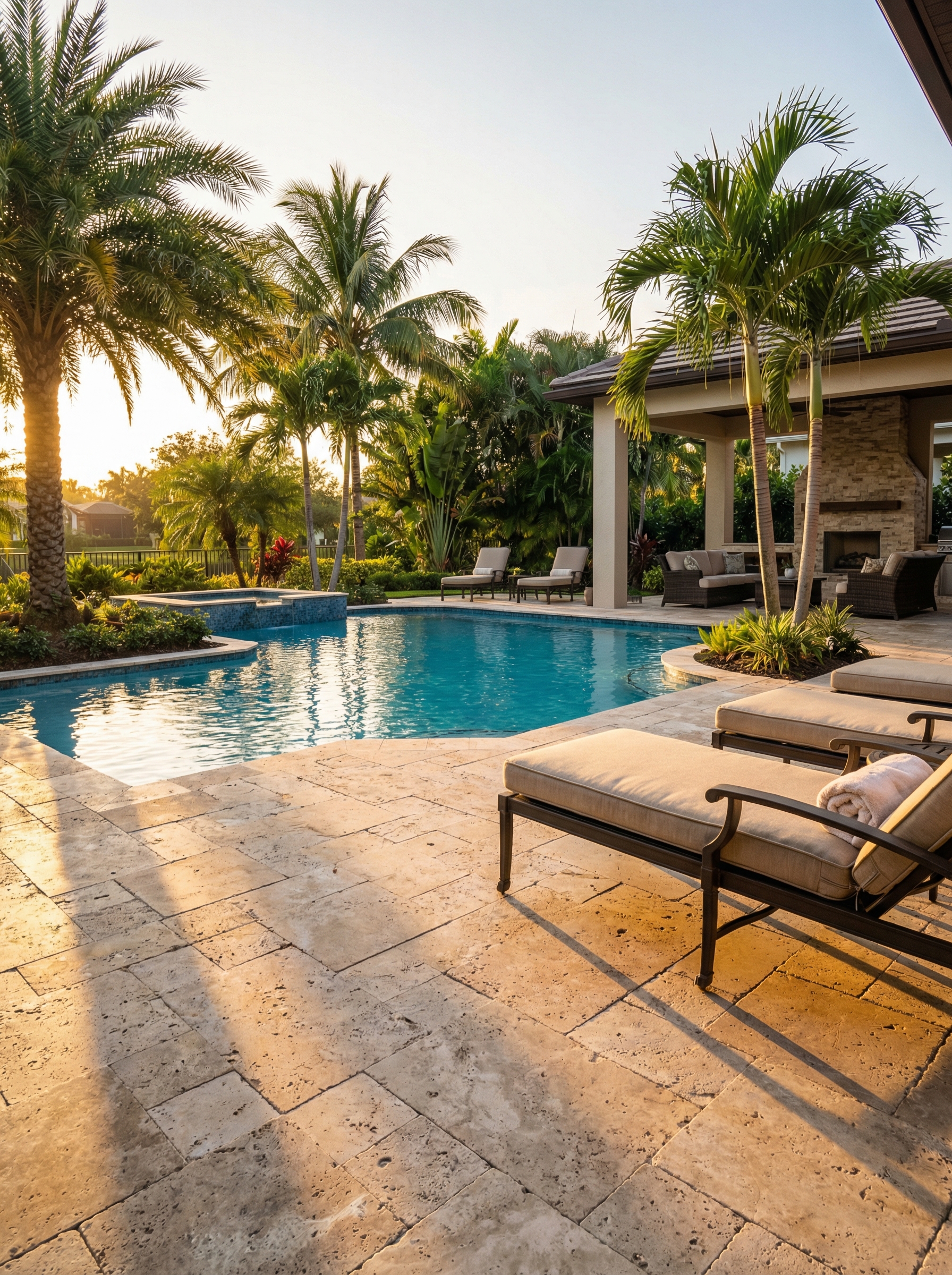 Luxury Pool Deck