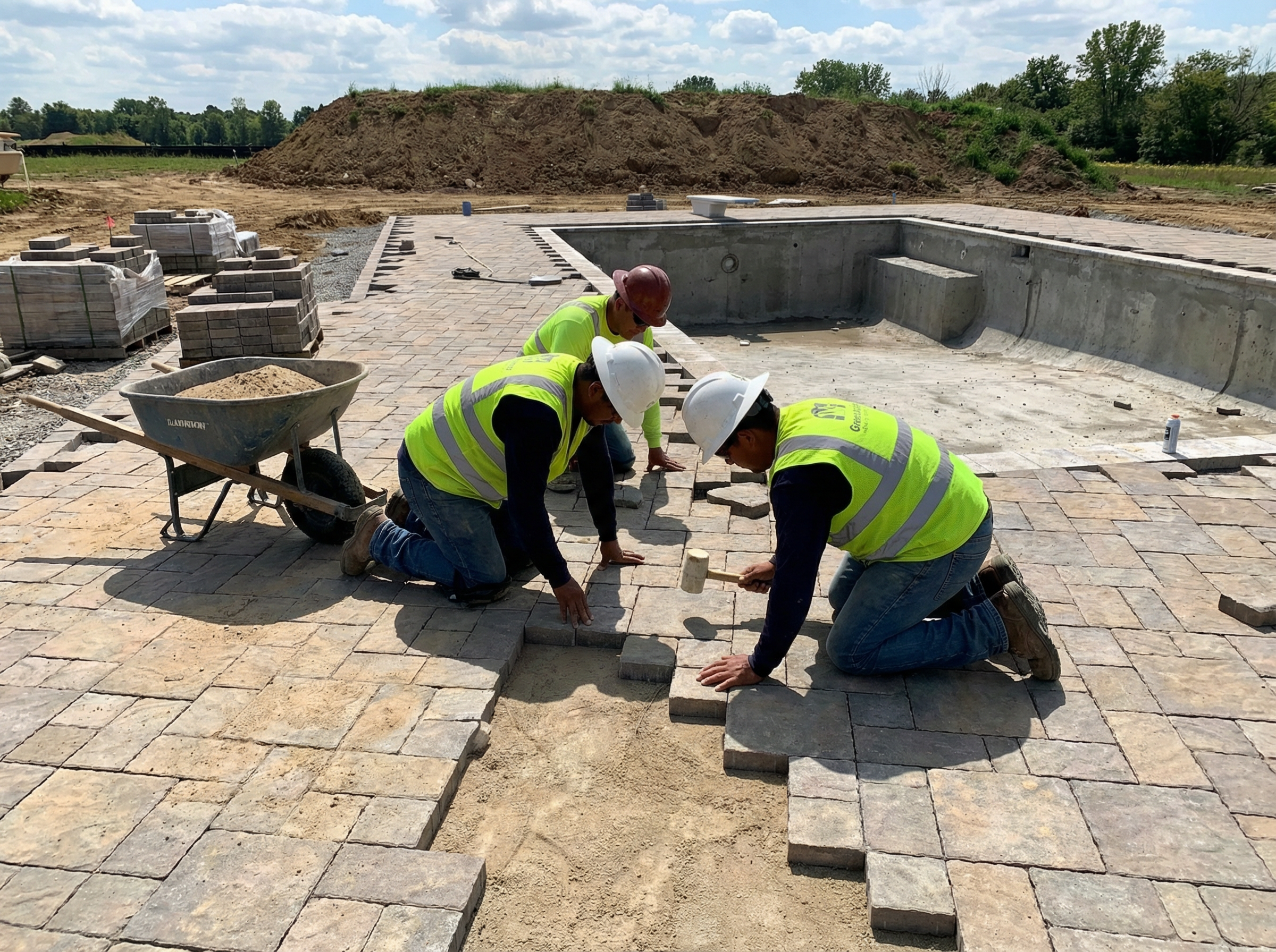 Pool Deck Installation